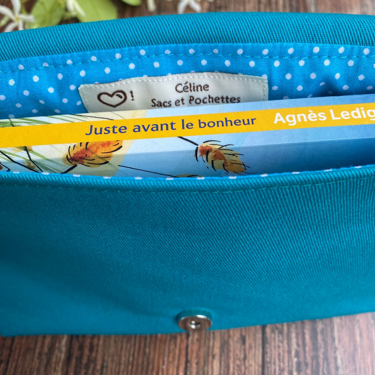 Pochette pour livre | Belle et rebelle