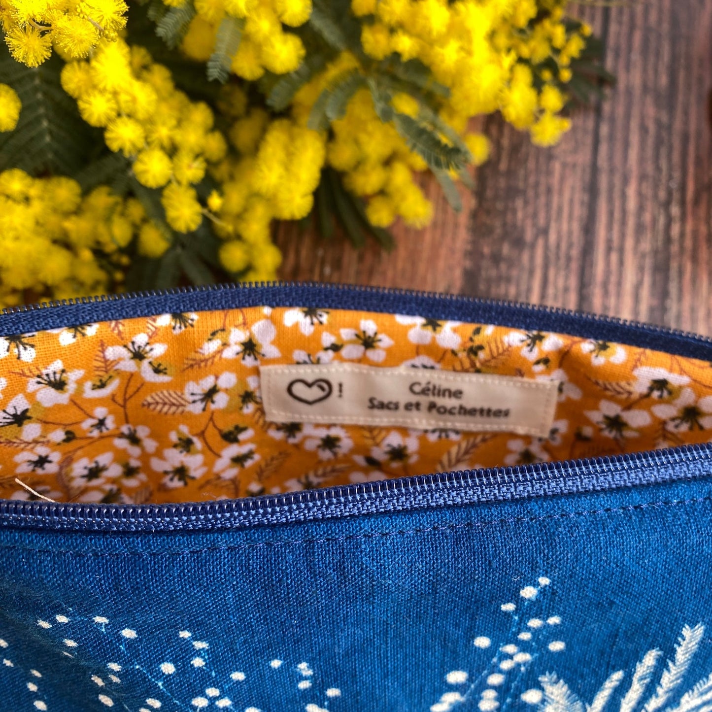 Petite pochette bleue | Fiesta Mimosa