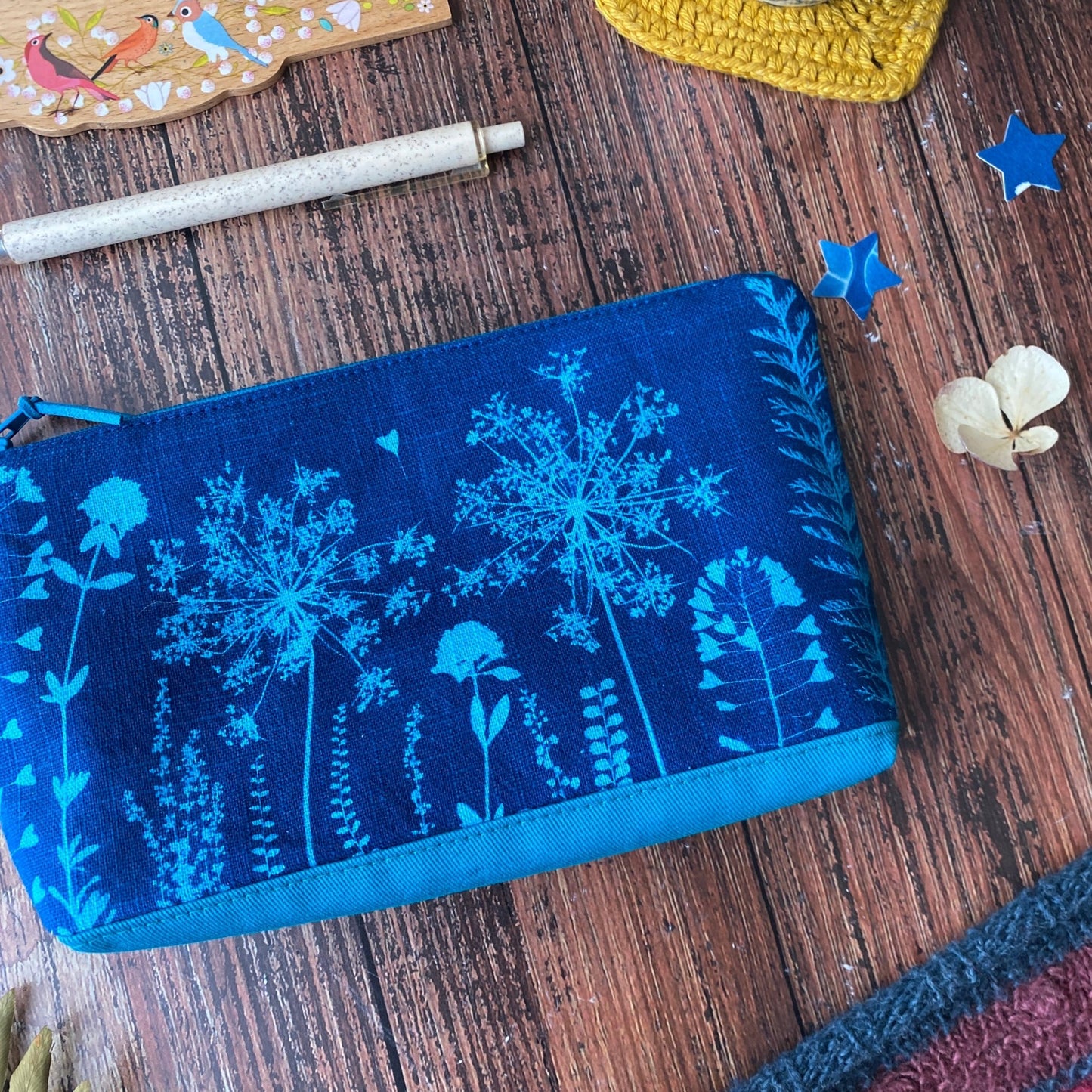 Petite pochette en tissu fleuri | Belle et Rebelle