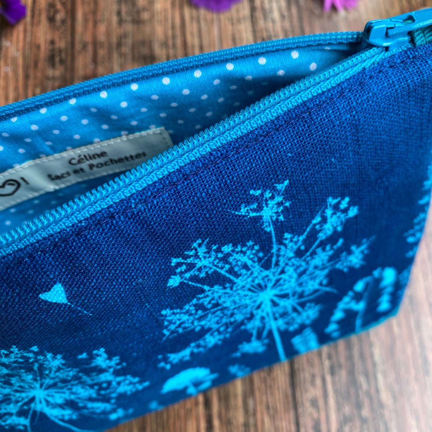 Petite pochette en tissu fleuri | Belle et Rebelle