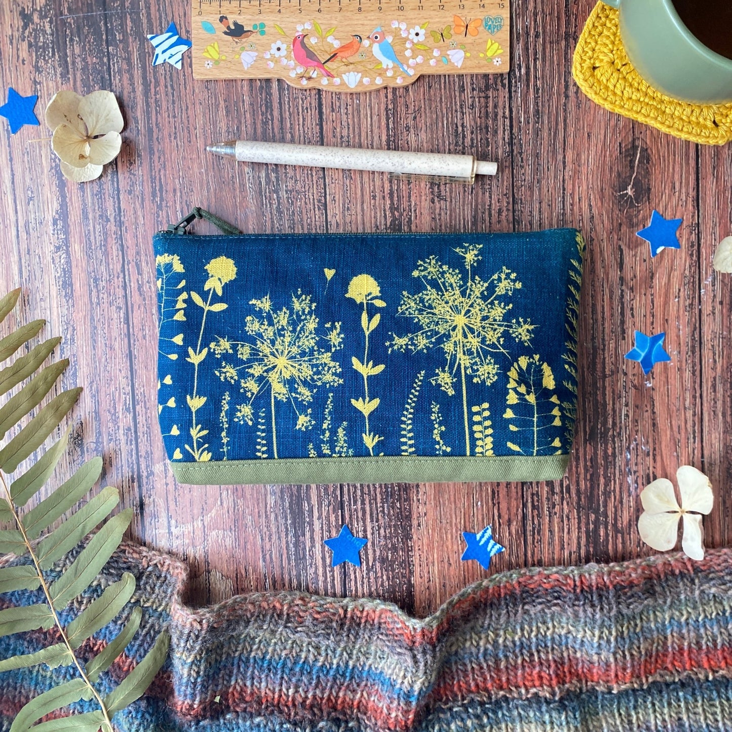 Petite pochette en tissu fleuri | Belle et Rebelle