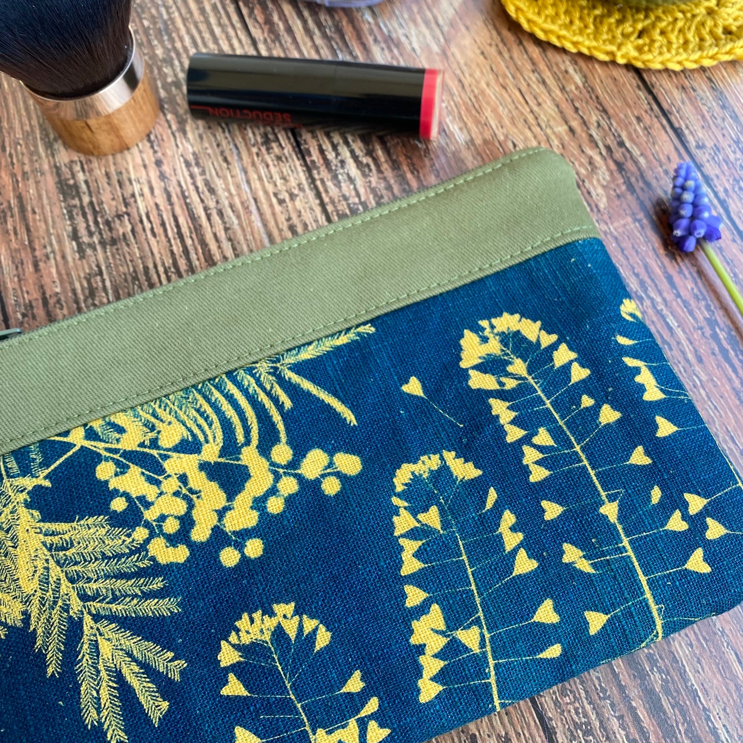 Mini Pochette Coeur Mimosa