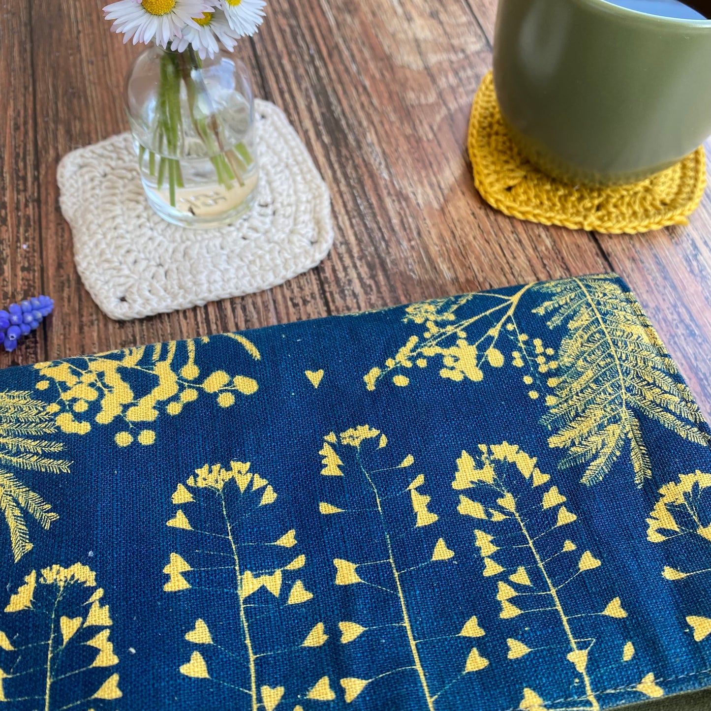Pochette livre Coeur Mimosa