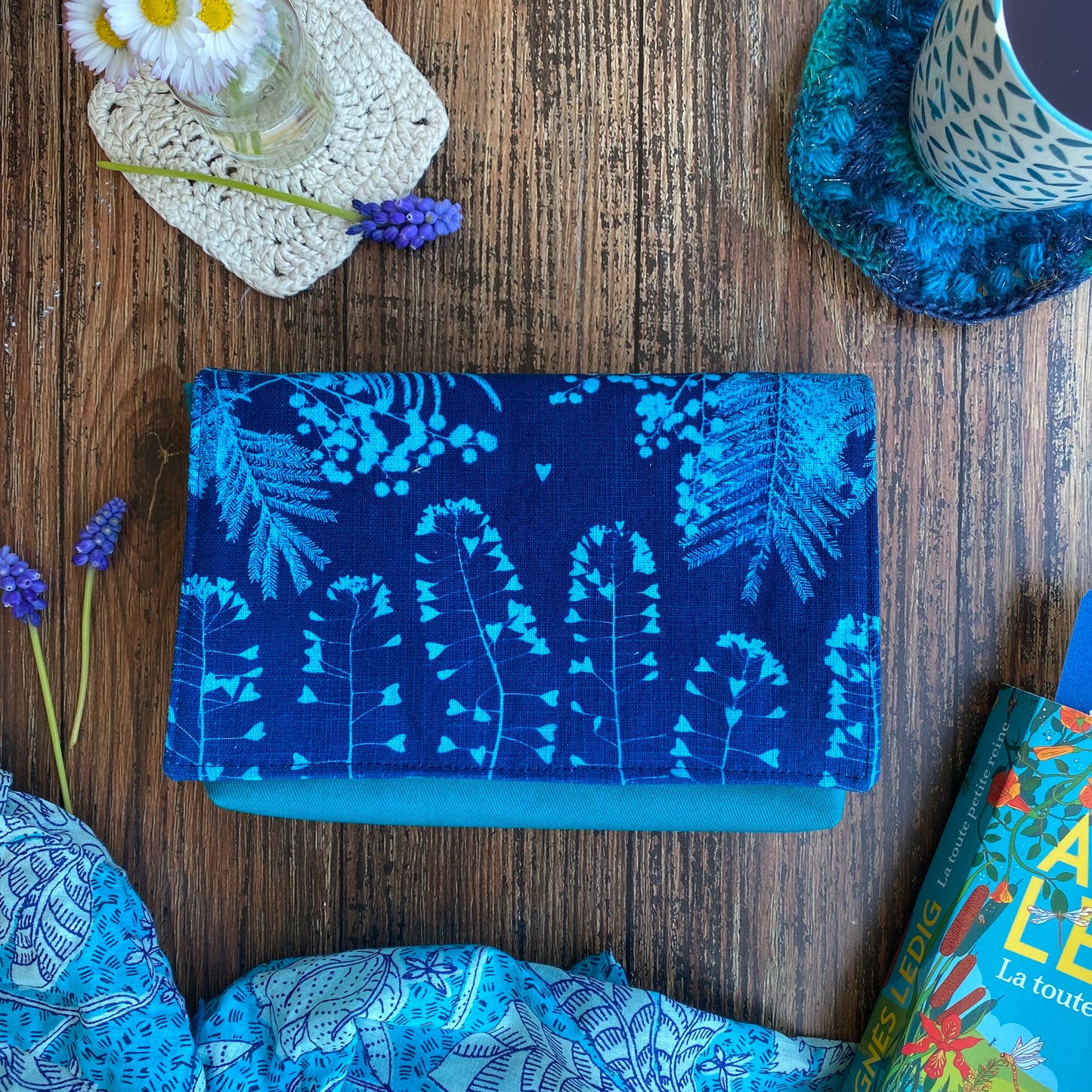 Pochette livre Coeur Mimosa