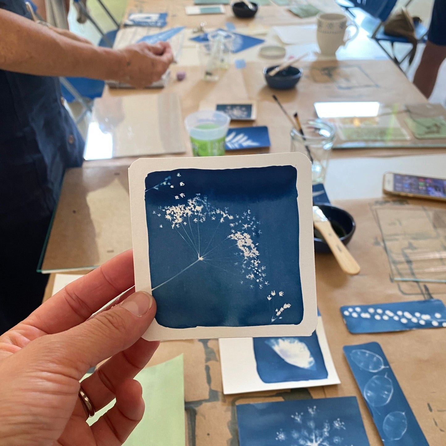 Atelier cyanotype pour adultes et ados dès 12 ans
