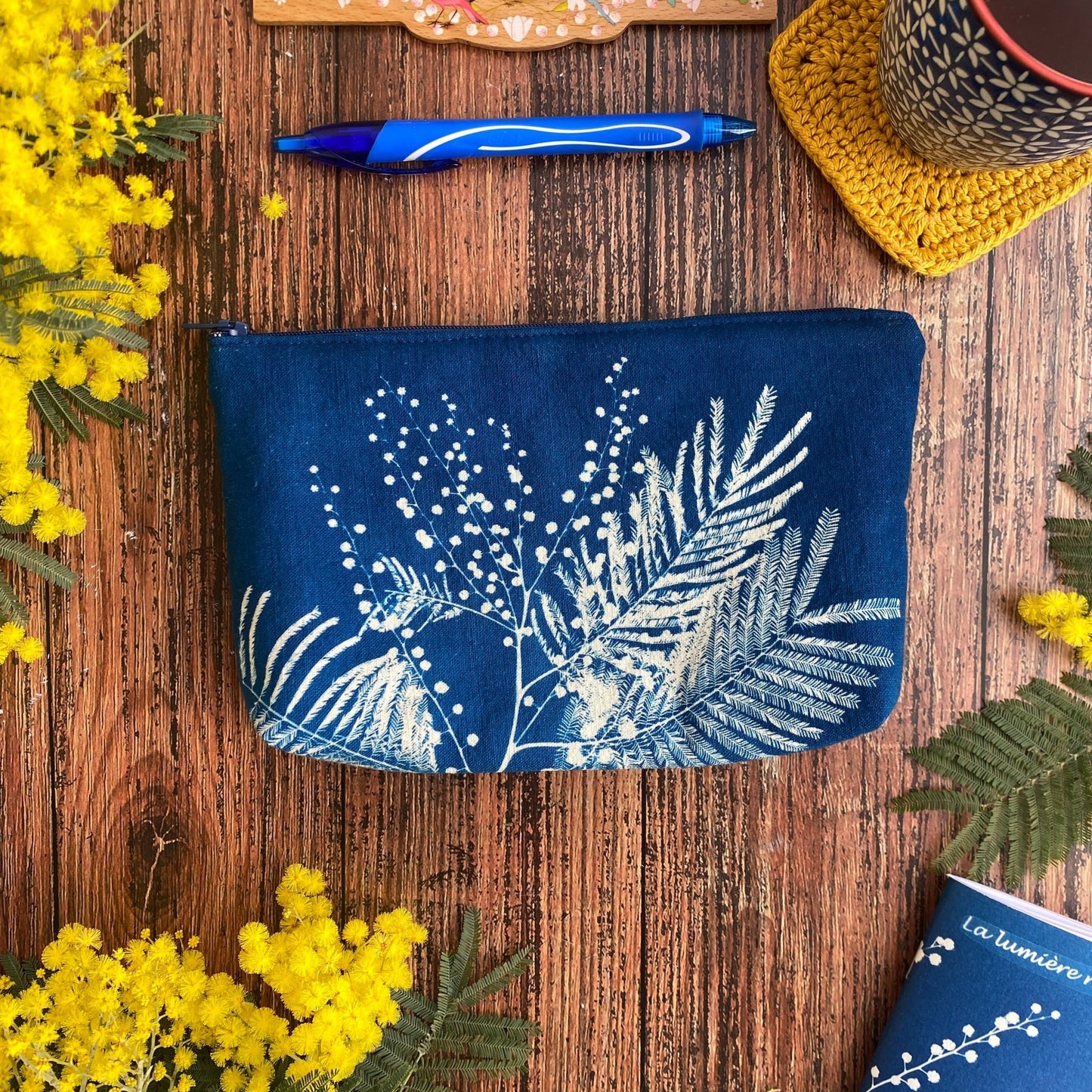 Petite pochette bleue | Fiesta Mimosa