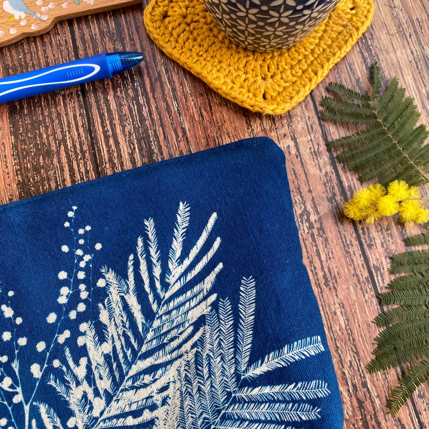 Petite pochette bleue | Fiesta Mimosa